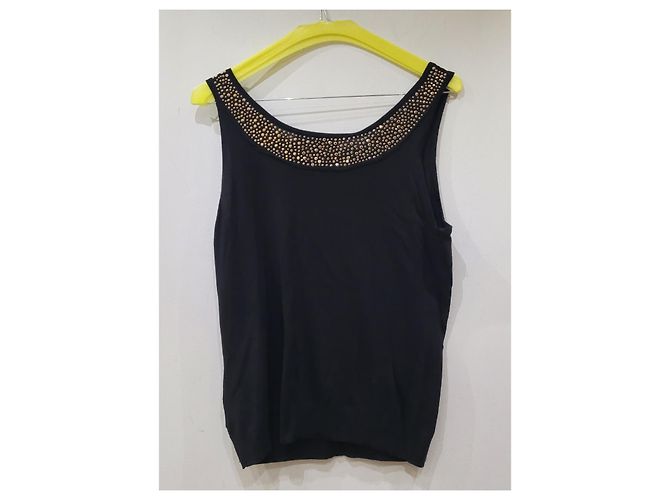 Michael Kors maglia canotta nera Nero - vista 2