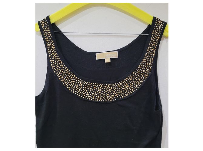 Michael Kors maglia canotta nera Nero - vista 6