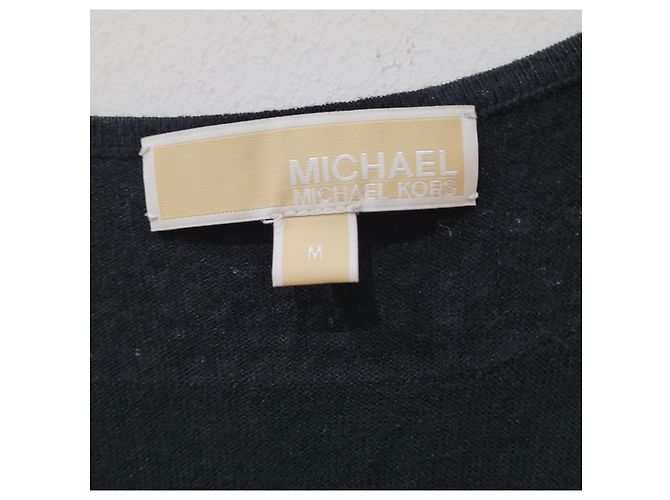 Michael Kors maglia canotta nera Nero - vista 7