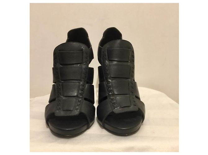Bottega Veneta Gladiator-Sandalen mit Absatz Schwarz - Ansicht 2
