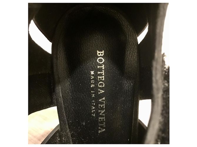 Bottega Veneta Gladiator-Sandalen mit Absatz Schwarz - Ansicht 6