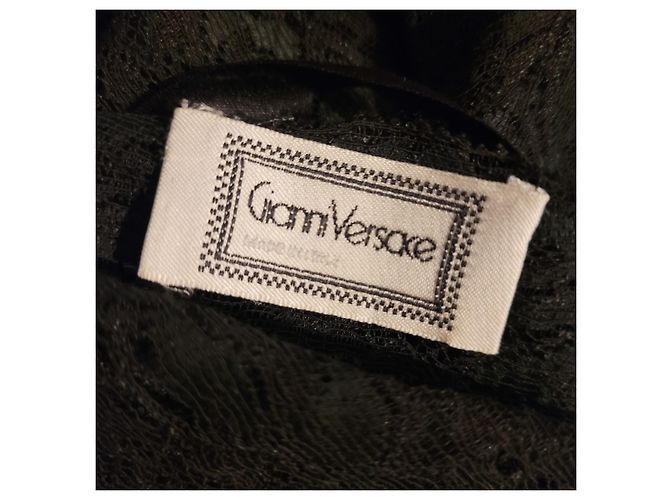 Vintage Gianni Versace lingerie Nero - vista 2