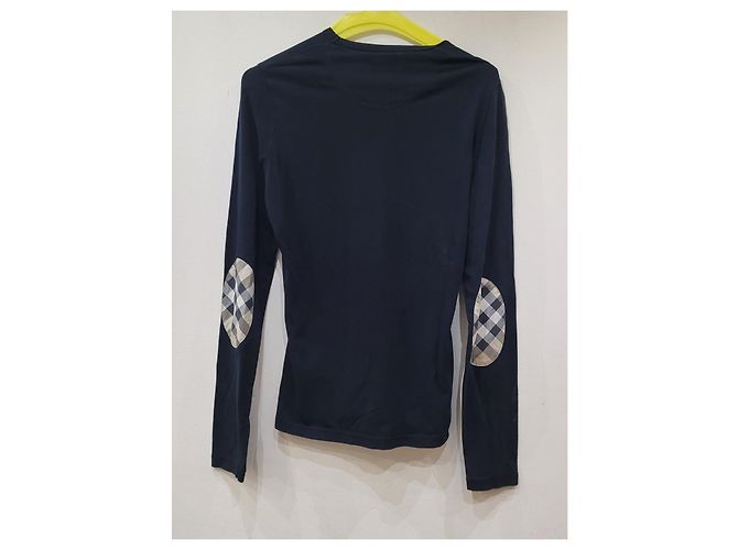Blauer Serafino-Pullover von Burberry Marineblau - Ansicht 2