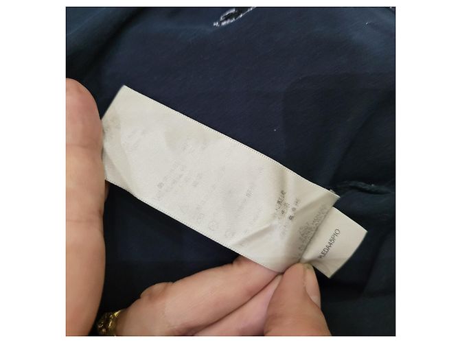 Blauer Serafino-Pullover von Burberry Marineblau - Ansicht 5