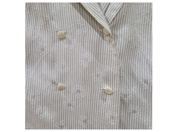 Hemd von Marina Rinaldi mit gefütterter Brust Beige - Ansicht 9