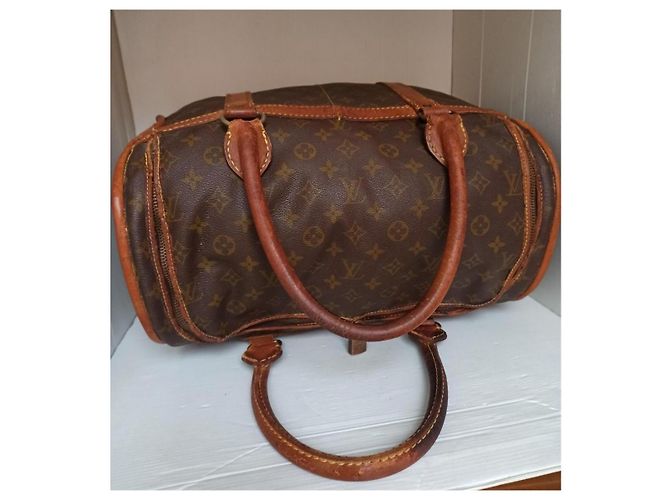 Louis Vuitton Sac Chaussures Borsa da viaggio Marrone - vista 12