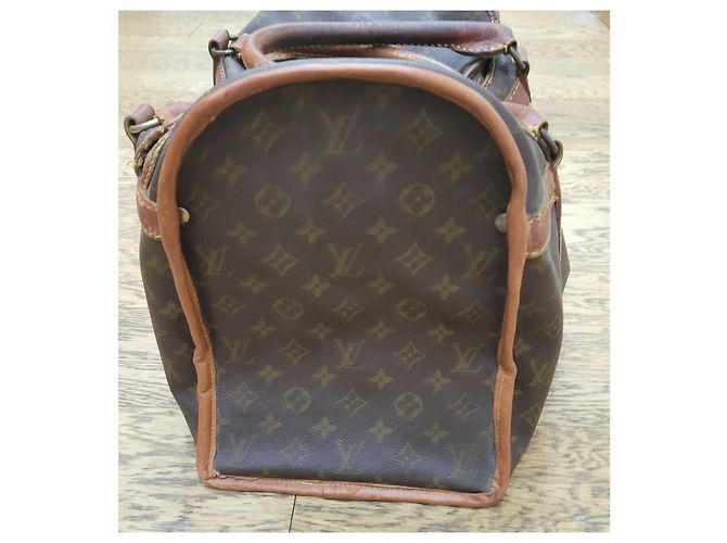 Louis Vuitton Sac Chaussures Borsa da viaggio Marrone - vista 6