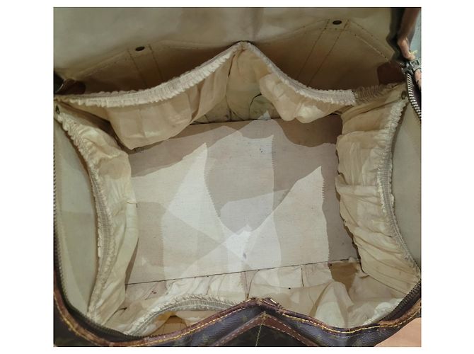 Louis Vuitton Sac Chaussures Borsa da viaggio Marrone - vista 8