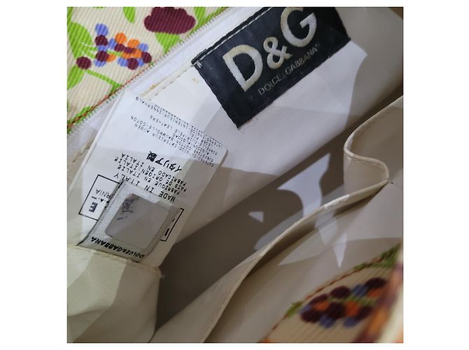 Dolce & Gabbana Dolce e Gabbana borsa arancione floreale - vista 4