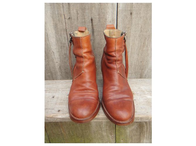 botas Acne Pistol modelo p 36 Marrón claro - vista 2