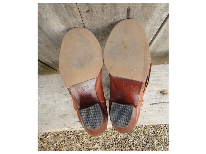 botas Acne Pistol modelo p 36 Marrón claro - vista 4