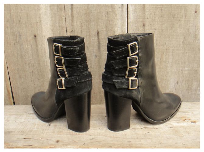 botines IKKS p 38 Nueva condición Negro - vista 4