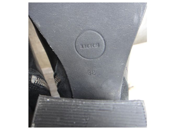 botines IKKS p 38 Nueva condición Negro - vista 6