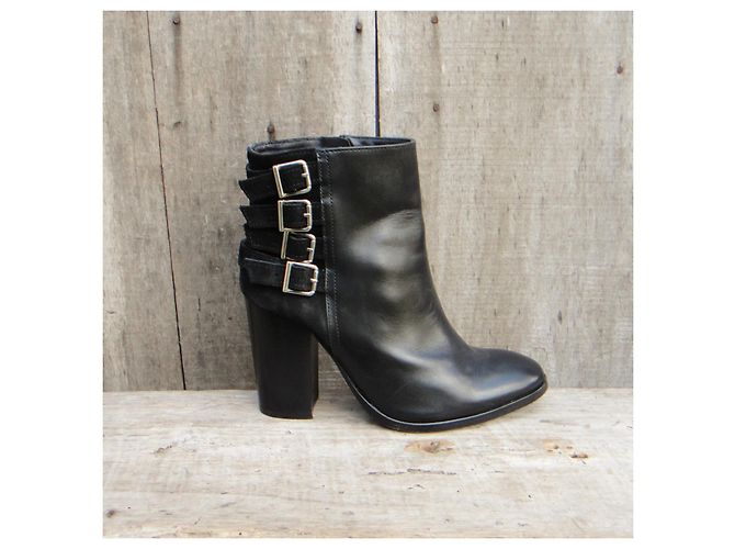 botines IKKS p 38 Nueva condición Negro - vista 8