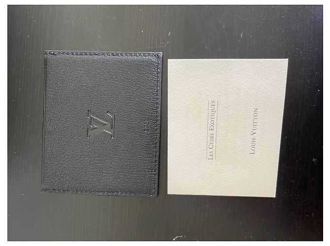 Borsa a tracolla Louis Vuitton Alma in pelle di coccodrillo lucida nera Nero - vista 14
