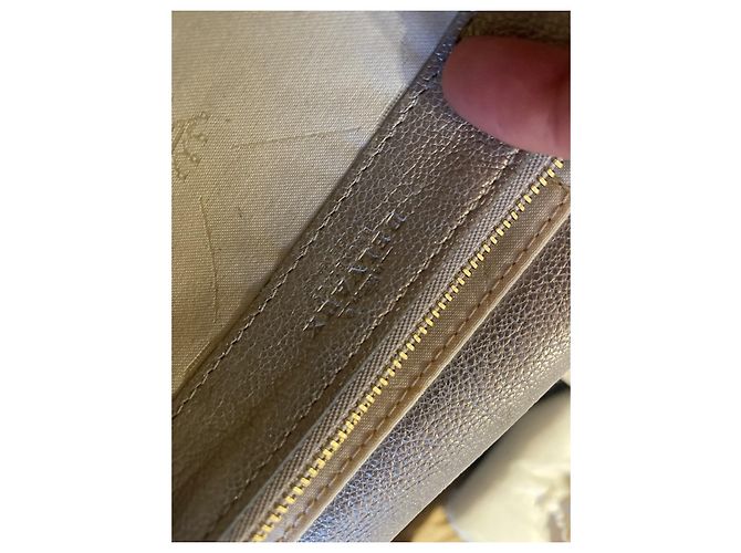 Borsa a tracolla Delvaux Argento in Pelle - vista 6