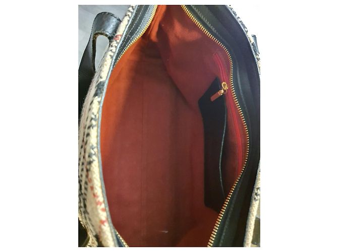 BURBERRY - Borsa a mano in maglia - vista 10