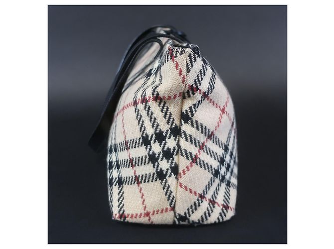 BURBERRY - Borsa a mano in maglia - vista 2