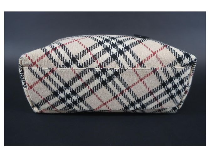 BURBERRY - Borsa a mano in maglia - vista 5