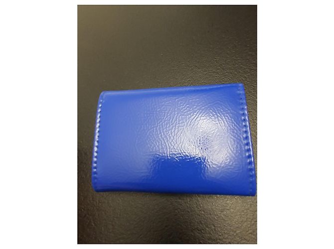 Astuccio in pelle Yves Saint Laurent per palette trucco Blu - vista 4