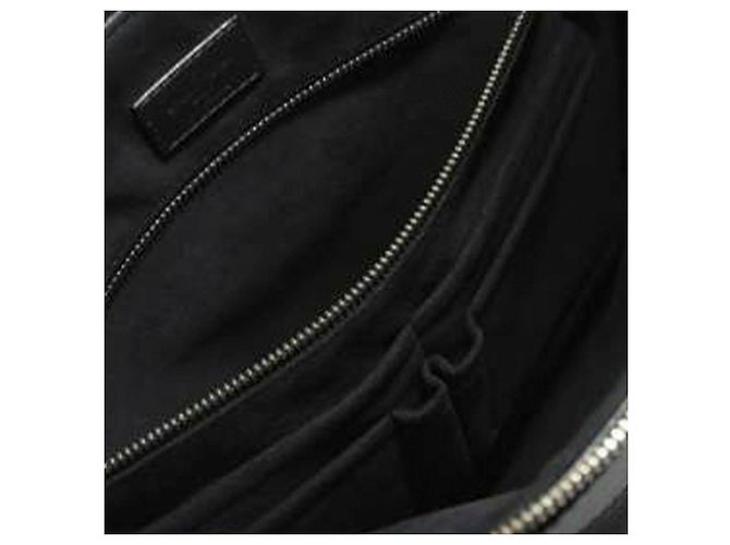 Borsa a mano Louis Vuitton Damier Cobalt Greenwich nera Nero Grigio - vista 5