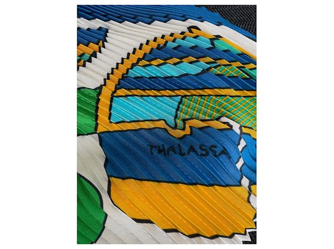 Hermès Cachecol de seda Hermes Multicor - vista 4
