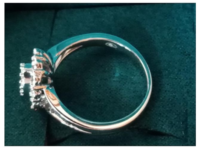 Autre Marque Anello Diamond & Co My Only Love in oro bianco e diamanti Argento - vista 4