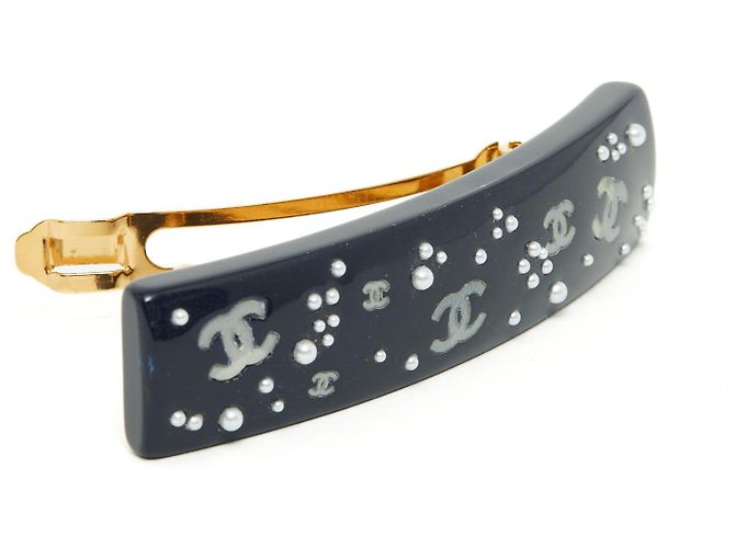 Chanel Haarschmuck Marineblau - Ansicht 2