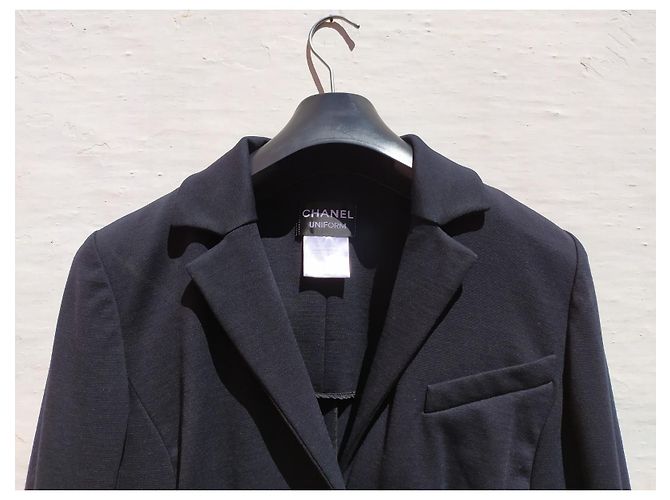 Chanel Wollblazer schwarz - Ansicht 3