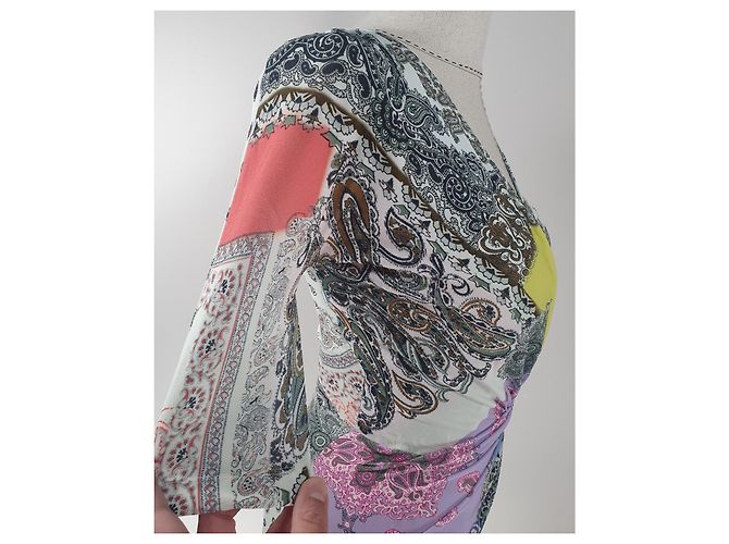 Abito multicolore Etro in viscosa - vista 3
