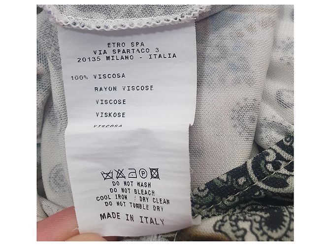 Abito multicolore Etro in viscosa - vista 7