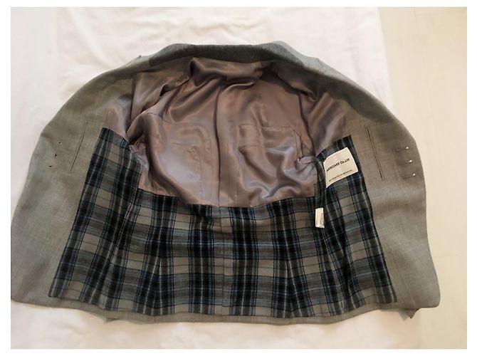 Undercover 100% Lana. Hecho en Japón. Castaño Azul Gris - vista 15