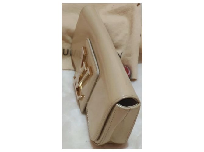 Sobe Borsa Louis Vuitton charol sobria Beige D'oro - vista 2