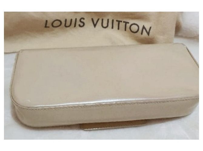 Sobe Borsa Louis Vuitton charol sobria Beige D'oro - vista 5