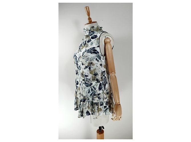 Top de viscosa Twin Set Simona Barbieri Multicolor - vista 3