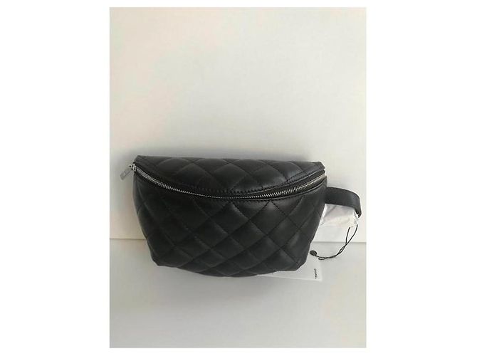 MARSUPIO CHANEL IN PELLE NERA . neuf Nero - vista 5