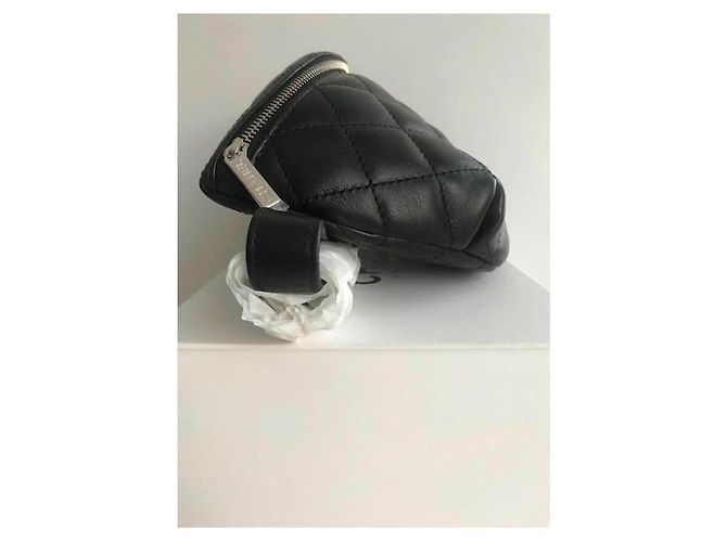 MARSUPIO CHANEL IN PELLE NERA . neuf Nero - vista 8