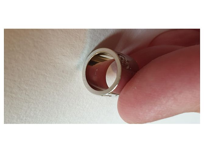 Collana Gucci ICON in oro bianco Argento - vista 12