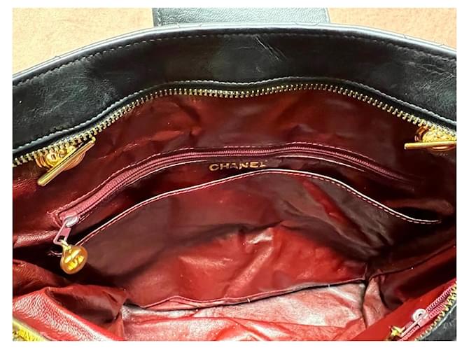Chanel bolsa de compras Negro - vista 14