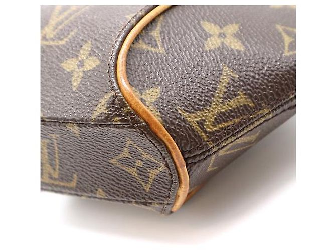 Louis Vuitton Ellipse Wristlet Clutch Monogram Canvas Marrone - vista 5