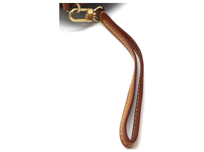 Louis Vuitton Ellipse Wristlet Clutch Monogram Canvas Marrone - vista 6