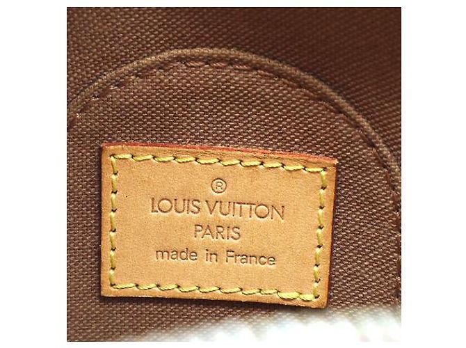 Louis Vuitton Ellipse Wristlet Clutch Monogram Canvas Marrone - vista 8