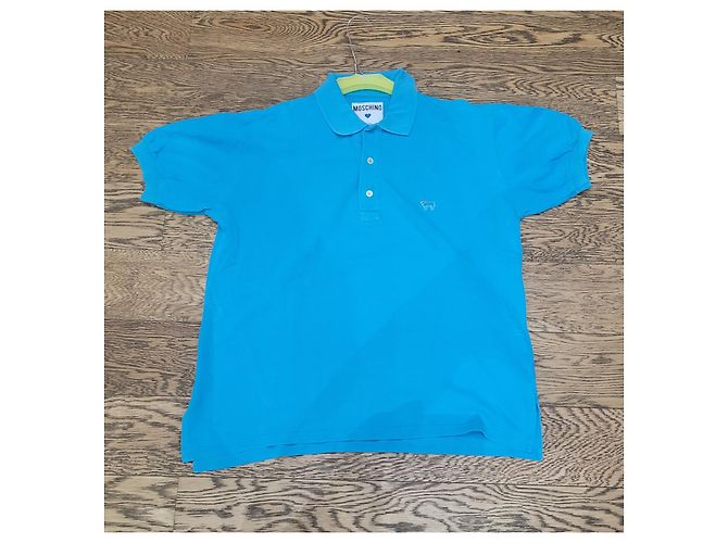 Moschino Milano blaues Poloshirt - Ansicht 6