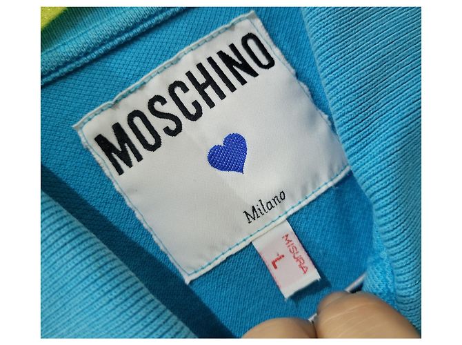 Moschino Milano blaues Poloshirt - Ansicht 7
