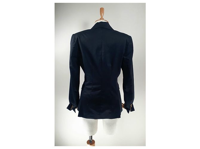 Blazer negro de lana By Malene Birger - vista 4