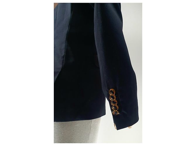 Blazer negro de lana By Malene Birger - vista 5