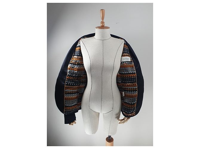 Blazer negro de lana By Malene Birger - vista 6