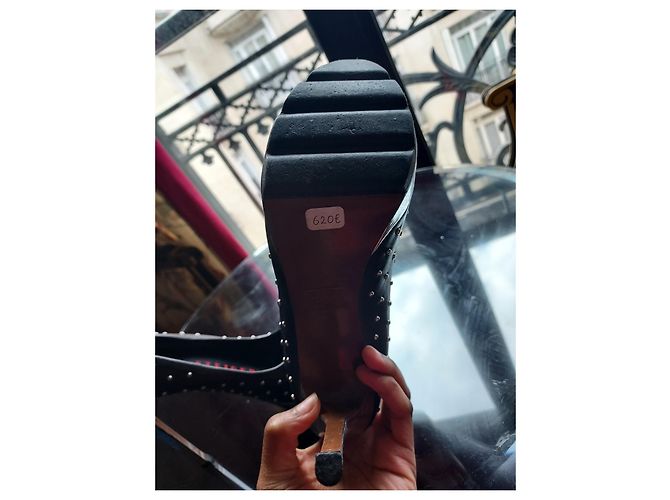 Décolleté Walter Steiger in pelle nera 37 Nero - vista 2
