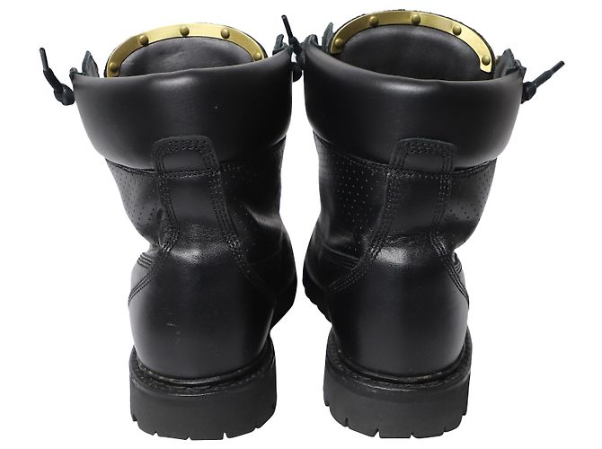 Stivaletti Balmain Taiga in Pelle Nera Nero - vista 4