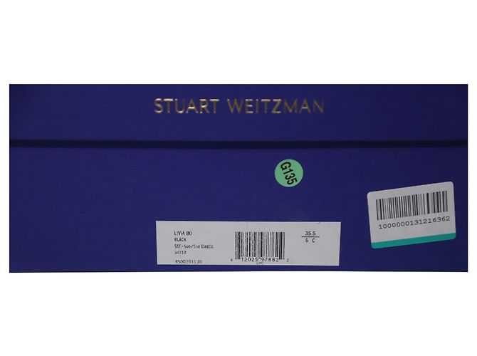 Stuart WeitzmanLivia 80 Bottines en Daim Noir - vue 6